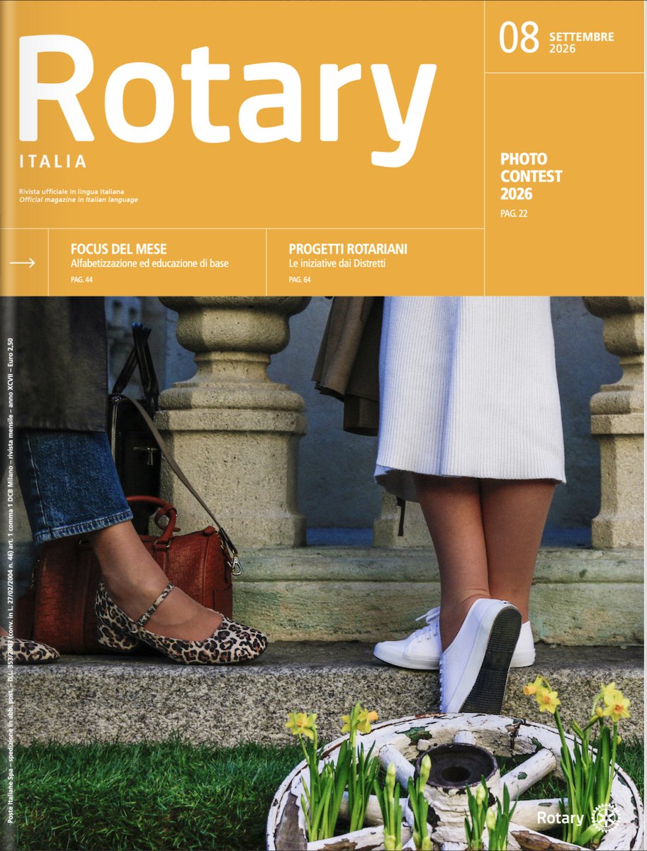 2071rotary's tweet photo. La rivista Rotary Italia di settembre è online 📷 https://t.co/VNu0l3Or8S https://t.co/aSoJf2N0ce