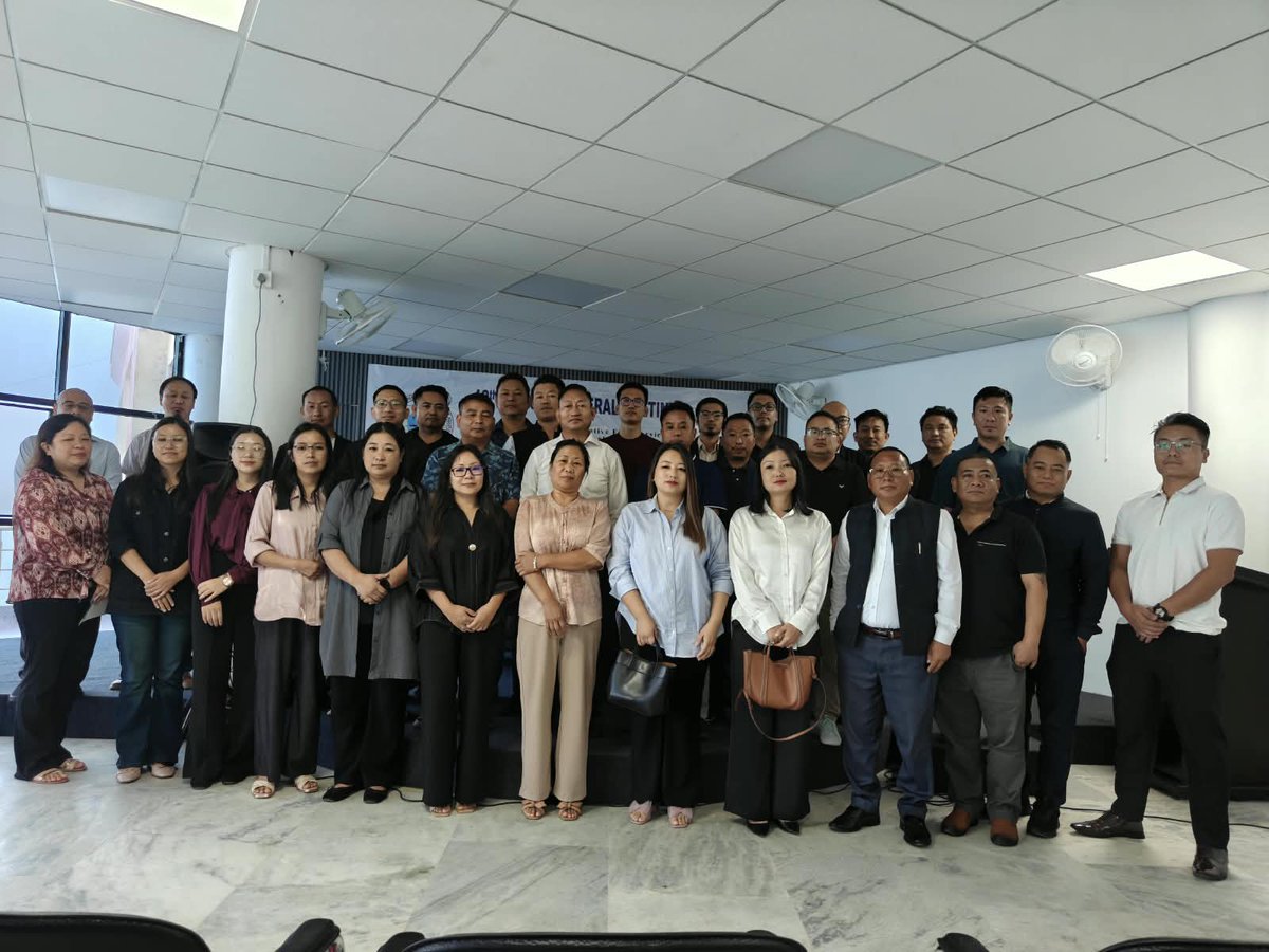 Ngl_Cooperation's tweet photo. 13th annual general meeting of the Nagaland State cooperative field service association was held at RCS office conference Hall, Kohima where Smti. Bendangla Longkumer, RCS graced the event as special guest. https://t.co/3HfLgH97Pc