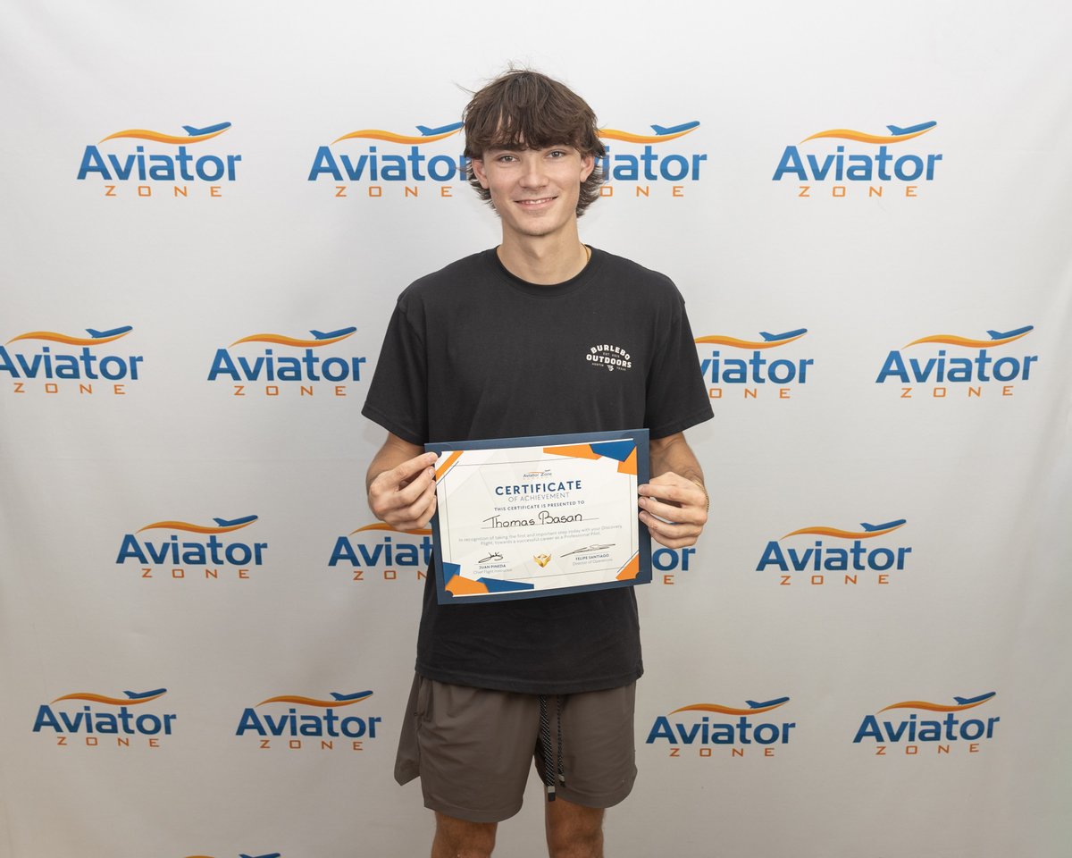 AviatorZone's tweet photo. Taking the controls for the first time offers a completely new perspective, and Thomas Basan embraced every moment of that experience during his DISCOVERY FLIGHT with us.

#DiscoveryFlight #AviatorZone #Learning #Pilot #Miami https://t.co/DqJmBhyi23
