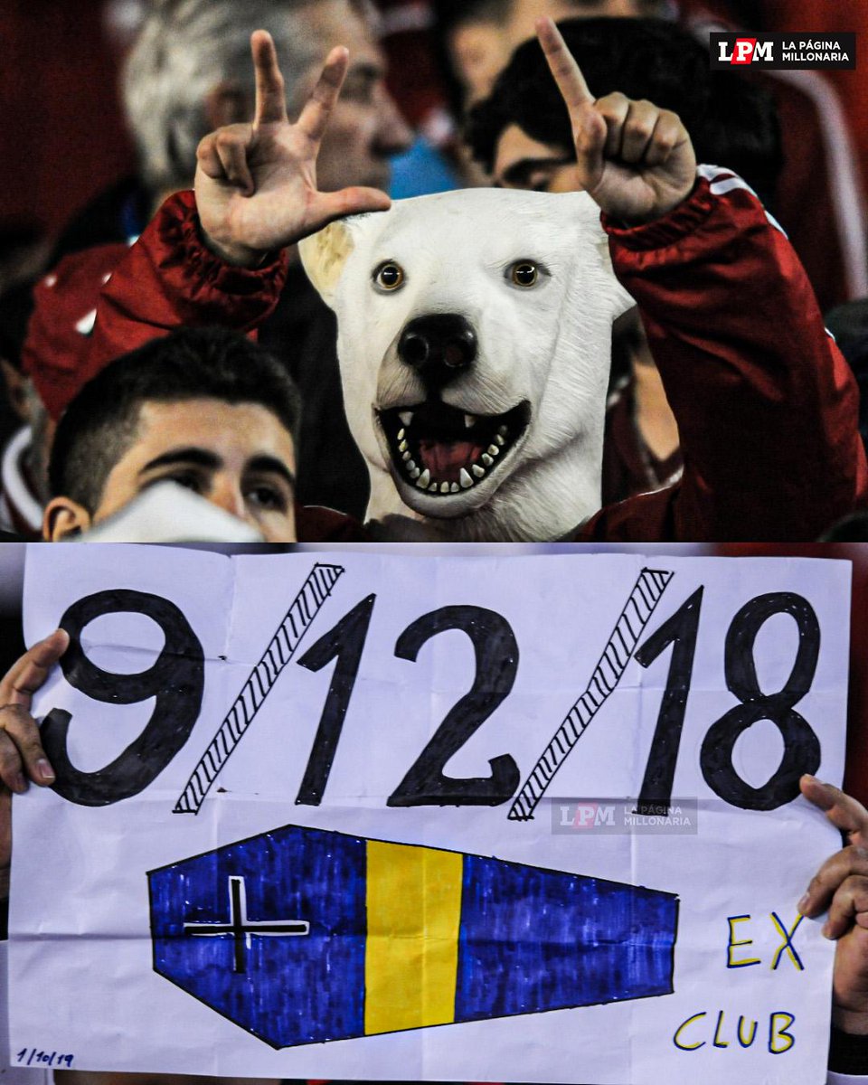 RiverLPM's tweet photo. Se cumplen 7 años de uno de los bailes más grandes en la historia del Superclásico.

Un 1 de octubre de 2019, la vida les daba la posibilidad de la revancha después de la final de Madrid. En otra instancia importante de la Copa Libertadores.

A un año de haberles ganado la final, los bailamos en una semis. Qué felices fuimos. ❤️‍🩹