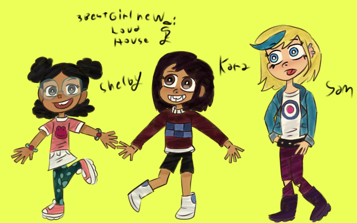 jom354's tweet photo. 3 Best girl (new)
On loud house 
Shelby 
Kara
Sam
#theloudhouse #loudhouse #tlh https://t.co/UEGp9GxPb1