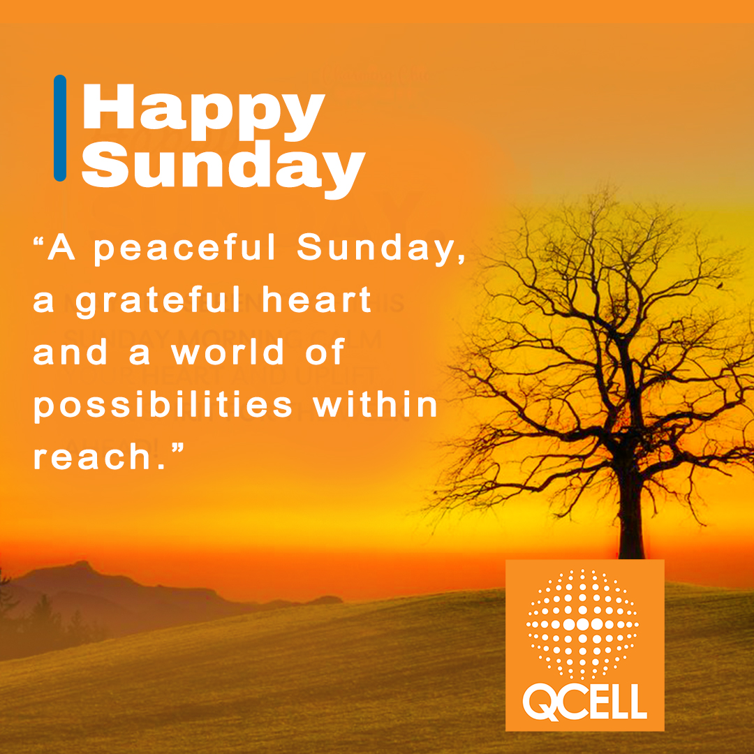 QcellSL's tweet photo. #NewWeek #NewGoals🙂!!
#SundayInspiration🥰
“A peaceful Sunday, a grateful heart and a world of possibilities within reach.”
Stay connected.”“
Happy Sunday😊😊
#QCELL
#Salonepride https://t.co/zGYLV8iP0Q