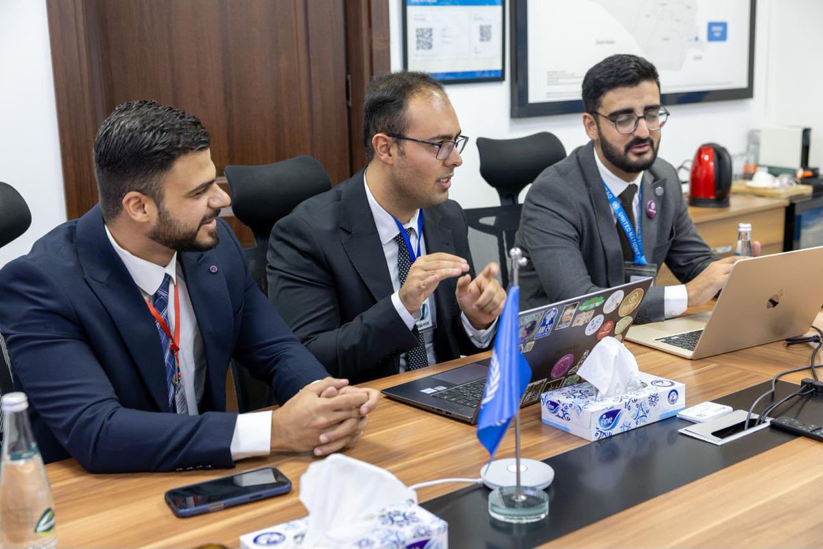 WHOIraq's tweet photo. التقت الدكتورة جميلة الراعبي، ممثلة منظمة الصحة العالمية في العراق، بأعضاء المجلس التنفيذي المنتخب حديثاً للاتحاد الدولي لجمعيات طلبة الطب (IFMSA) للفترة 2026–2027، وذلك في أول يوم لهم في مهامهم.

وبحث اللقاء فرص تعزيز التعاون في مجالات إشراك الشباب، وتعزيز الصحة، والمبادرات الصحية المجتمعية في مختلف أنحاء العراق، مع التركيز على الأنشطة التي يقودها الشباب والمنسجمة مع استراتيجية التعاون القُطري لمنظمة الصحة العالمية في العراق (CCS) للفترة 2026–2030.

وقالت الدكتورة الراعبي: «طلبة الطب الشباب ليسوا مستقبل الرعاية الصحية فحسب، بل هم أيضاً شركاء مهمون في بناء مجتمعات أكثر صحة اليوم. وتلتزم منظمة الصحة العالمية بتمكين الشباب وتعزيز دورهم في مجال الصحة العامة».

وتتطلع منظمة الصحة العالمية في العراق إلى العمل مع الاتحاد الدولي لجمعيات طلبة الطب لتحويل الأولويات المشتركة إلى مبادرات فاعلة يقودها الشباب وتسهم في تحقيق الصحة للجميع.

—

Dr Jamela Al-Raiby, WHO Representative in Iraq, met with the newly elected Executive Board of the International Federation of Medical Students’ Associations (IFMSA) for 2026–2027 on their first day in office.

The meeting explored opportunities to strengthen collaboration in youth engagement, health promotion and community health initiatives across Iraq, with a focus on youth-led activities aligned with WHO Iraq’s Country Cooperation Strategy (CCS) 2026–2030.

“Young medical students are not only the future of health care but also important partners in shaping healthier communities today. WHO is committed to empowering young people and strengthening their role in public health,” said Dr Al-Raiby.

WHO Iraq looks forward to working with IFMSA to translate shared priorities into meaningful youth-led initiatives that contribute to achieving Health for All.