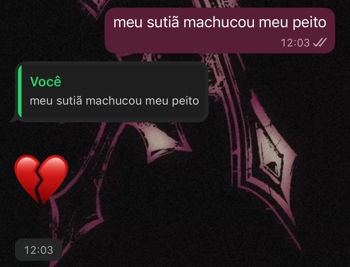 esquisiteii's tweet photo. dia um tentando fazer a minha namorada pedir foto do meu peito https://t.co/1awTB1ekbP