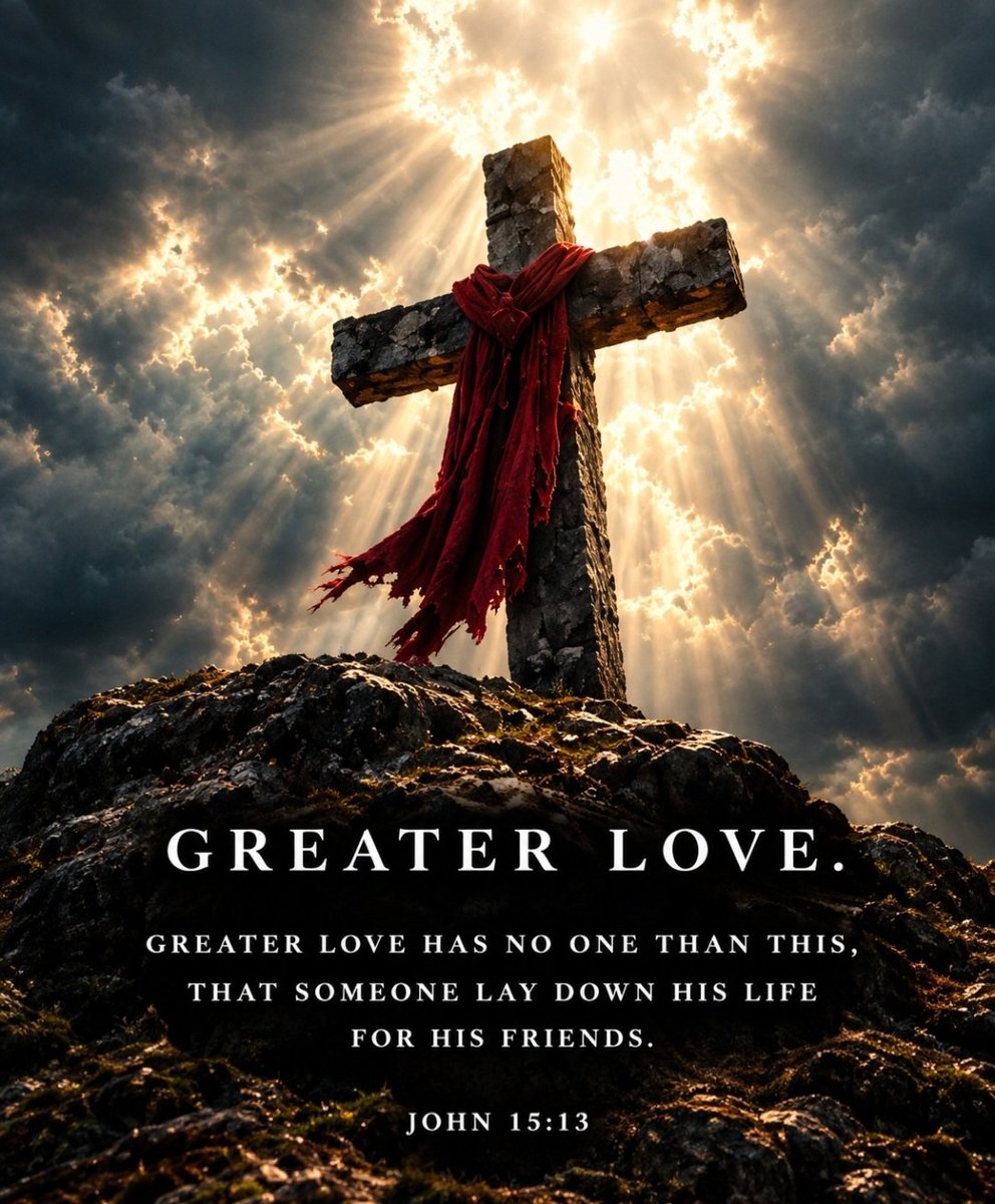 SteveColerick's tweet photo. ✝️ Wake Up 🙏 Pray Up ✝️ 

"Greater love has no one than this, that someone lay down his life for his friends."

[John 15:13] ESV https://t.co/whT0OUE743