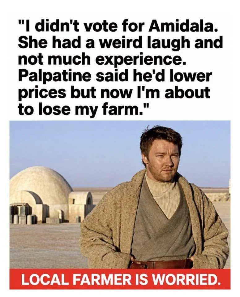 YourAnonNews's tweet photo. Local farmer is worried. https://t.co/cDU04YAjBb
