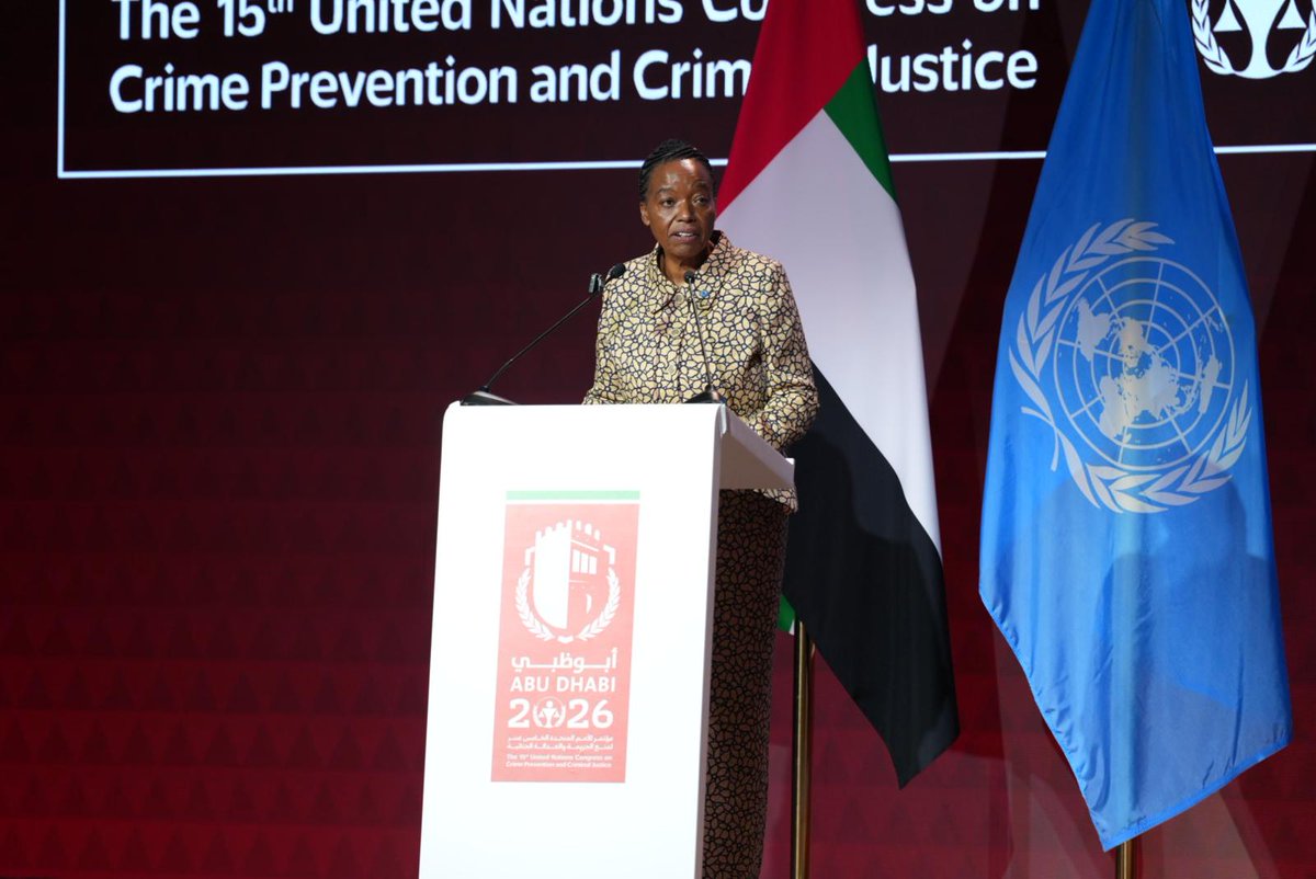 UN_Vienna's tweet photo. Press release - United Nations Crime Congress in Abu Dhabi closes with pledges to strengthen justice systems - more here ➡️ https://t.co/s5afqXA7zz https://t.co/cROE2Sfwil