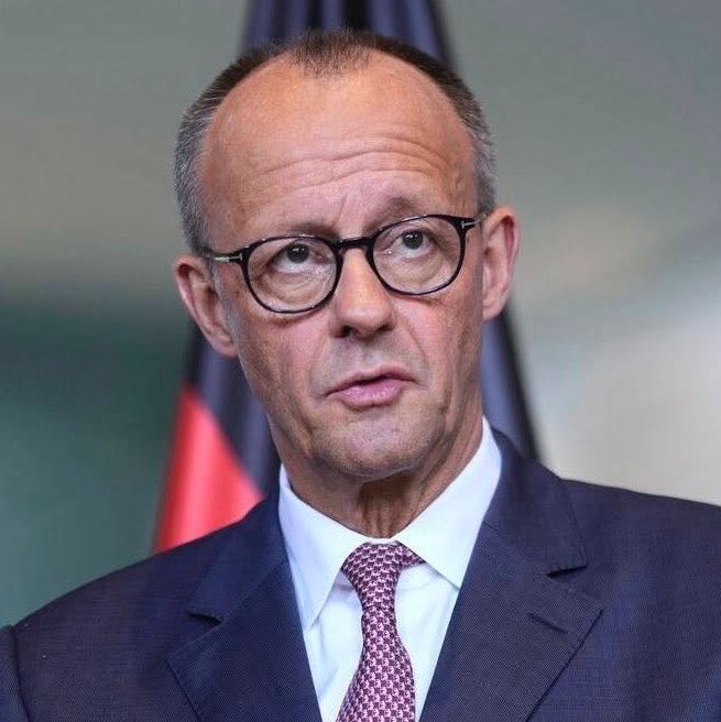 BRICSinfo's tweet photo. JUST IN: 🇩🇪🇷🇺 German Chancellor Merz says Germany is preparing for major hybrid attacks by Russia. https://t.co/jKZcLCbI6r