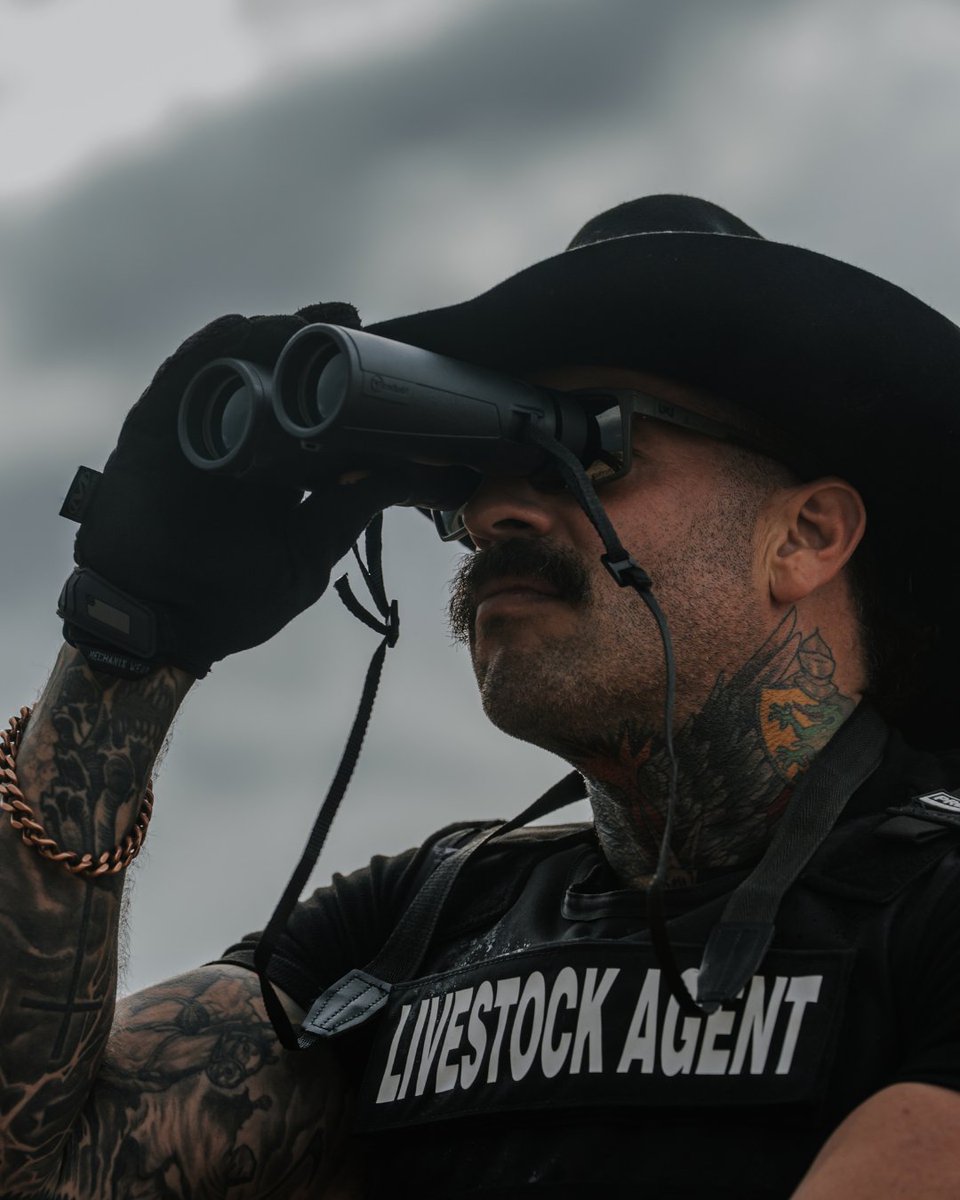 FirefieldTM's tweet photo. Out past the fence line, you don't get a second look. Make the first one count. Firefield Verge Binoculars. https://t.co/U4VcZ7PJF7
