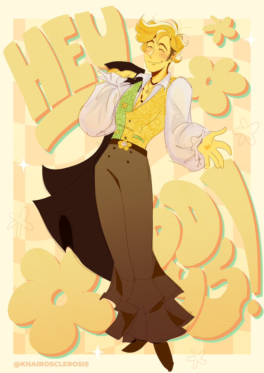 khairosclerosis's tweet photo. 🌱 #flowerytober26 day 1: default idle pose(ish)
[ #deltarune #flowery ] https://t.co/0En0wRnwIj