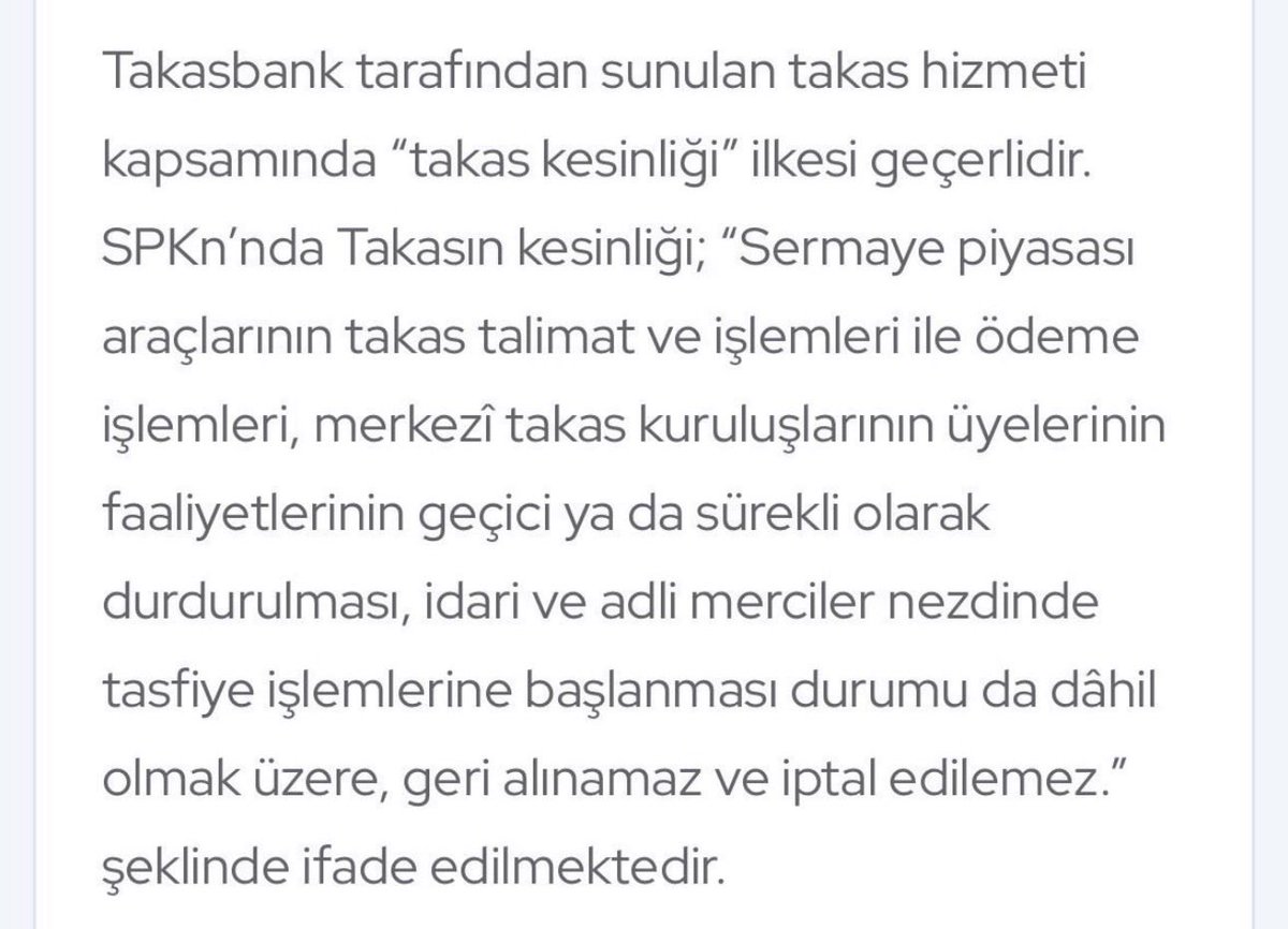 Hakunaaamatatta's tweet photo. Kanunlar işlemeyecekse devlet ve devlet kurumları da kanunlara uymayacaksa bu halk kime inanancak hangi makama hangi kuruluşa güvenecek hangi kurallara uyacak ?! Takas kesinliği kanunu haktır ve kuraldır. @spkgovtr @adalet_bakanlik @abakingurlek #PBLK_ÖNCELİKLİDİR #tly #thf https://t.co/eHbwqa9rR6
