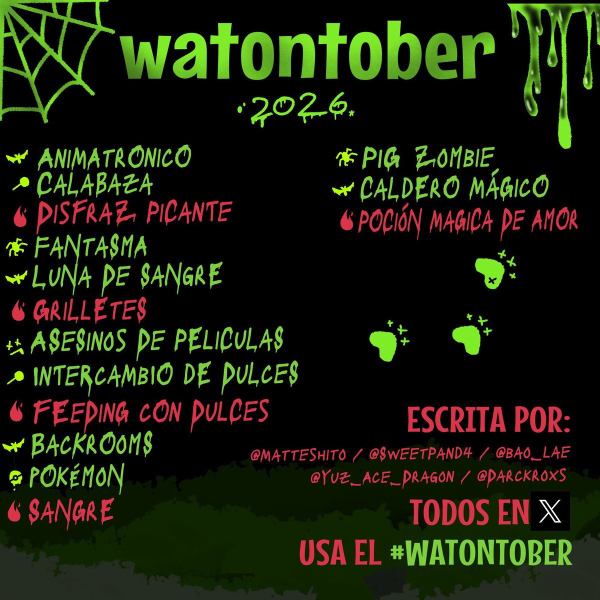 Yuz_Ace_Dragon's tweet photo. [EVENTO]

En este octubre te invitamos a participar en este inktober furry.
Dibuja y usa el #WATONTOBER para compartir tu arte. @Matteshitto @SweetPand4
 @bao_lae  Y yo, estaremos republicando cada uno de los dibujos.
#furry #furryart #furryHalloween 

Ante dudas, consultenos ^^ https://t.co/XEi3gB8YpH