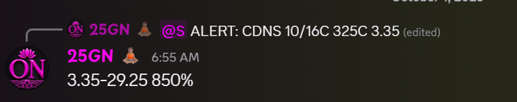 Options_Nirvana's tweet photo. $CDNS 850% #optiontrading #optionsnirvana https://t.co/Bwqe7SGYqC