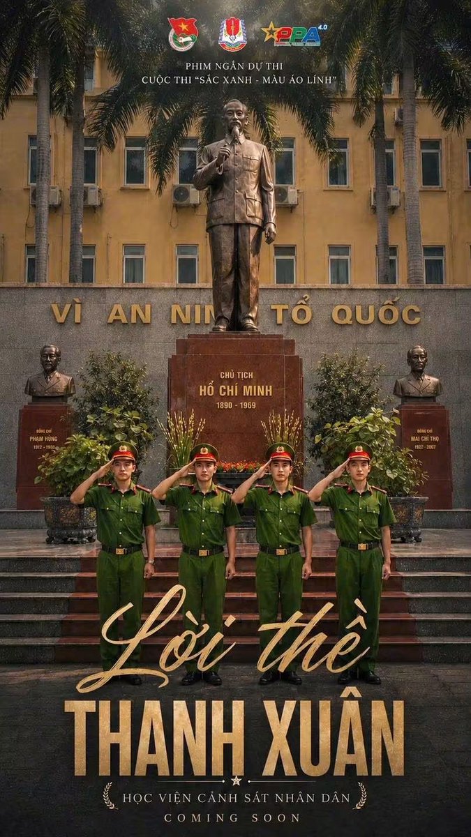 cand_vietnam's tweet photo. Lời thề với tổ quốc 👮👮 https://t.co/a8PoawoLE3