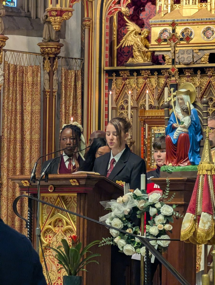 stuartbathurst's tweet photo. This week, we joined with other schools from the Diocese at the Chaplaincy Commissioning Mass at St Chad's Cathedral! Two of our Student Chaplaincy Team had the honour of reading the Bidding Prayers.
A joy to be part of and blessed in our Service! https://t.co/PqSXreRz2m