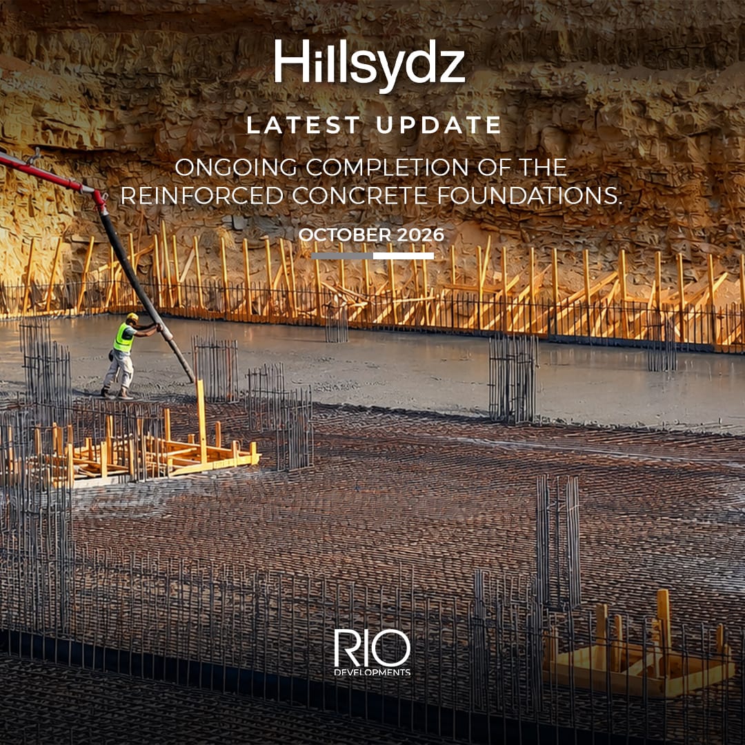 riodevlopments's tweet photo. Construction is moving forward at HILLSYDZ MALL.
RIO Developments has started the main reinforced concrete casting works, with execution progressing on schedule and in line with the planned delivery timeline.
HILLSYDZ MALL | New Administrative Capital
Hotline 📞 19385 https://t.co/UhjM0RF0rE