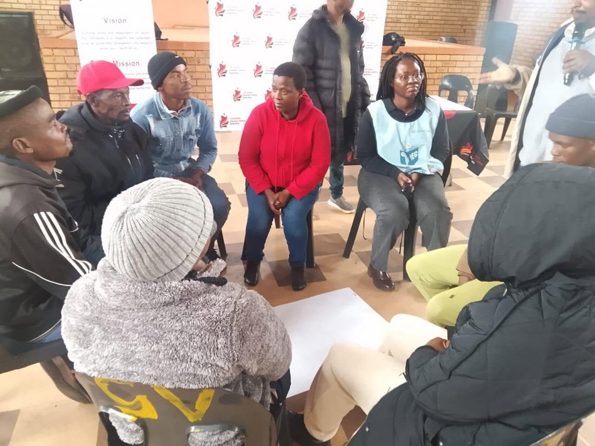 CSUnmuted's tweet photo. Civic Education Dialogue | North West Province

On 30 September 2026, Civil Society Unmuted Coalition South Africa facilitated a Civic Education Dialogue at Goedgevonden Farm, a farming community situated about 20km outside Ventersdorp in the North West Province.

#CSUCSA https://t.co/3bafj6TK89