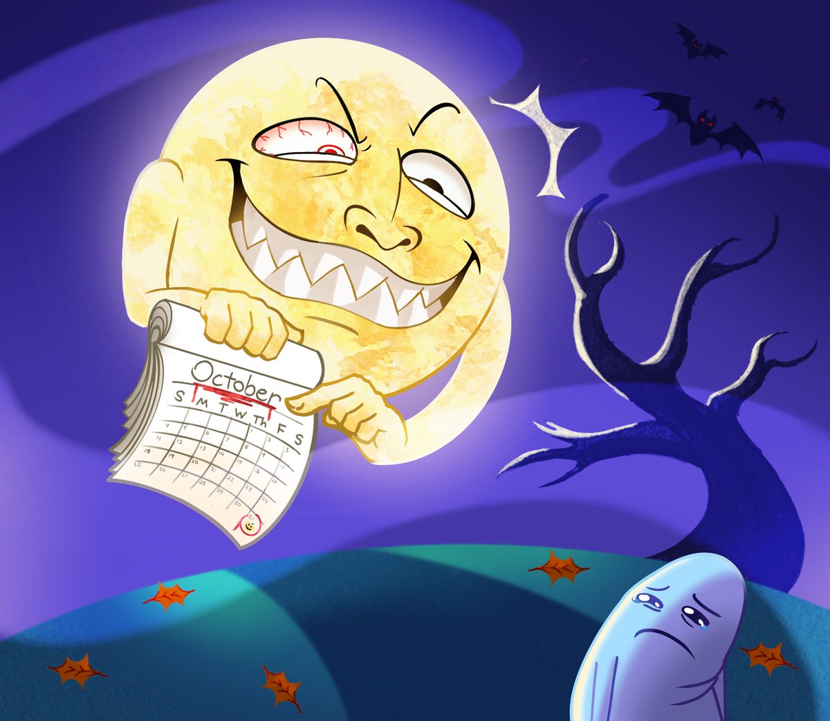Bop_Hoppity's tweet photo. Favorite Time of Year 😈 #sneezymoon #rhythmheaven https://t.co/EmJftTCN41