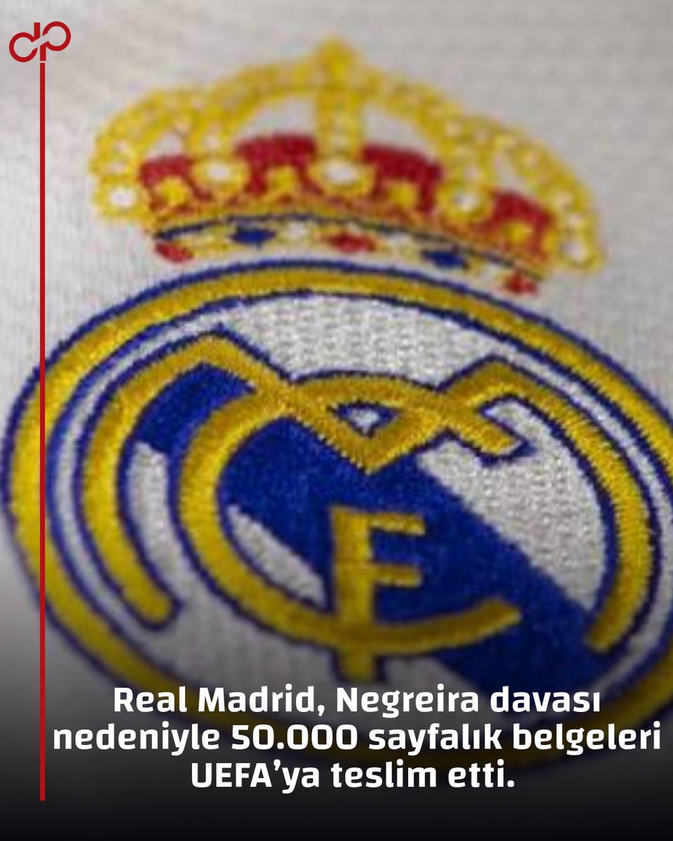 dirilispostasi's tweet photo. #sondakika #realmadrid  #negreiradavası 

🚨🚨Real Madrid, Negreira davası nedeniyle 50.000 sayfalık belgeleri UEFA’ya teslim etti.  

— Barcelona, Avrupa kupalarında men edilebilir.   

— Real Madrid, Barcelona’nın 2001-2018 yılları arasında kazandığı tüm kupaların elinden alınmasını istiyor.  

— Negreira davası, Barcelona'nın İspanya Hakem Teknik Kurulu (CTA) eski başkan yardımcısı José María Enríquez Negreira ve şirketlerine yaklaşık 2001-2018 yılları arasında toplamda 7,3 milyon euro’nun üzerinde ödeme yaptığının ortaya çıkmasıyla başlayan yolsuzluk soruşturmasıdır.

🚨HABERİN DEVAMI İÇİN...

https://t.co/J7Gtgag9aR