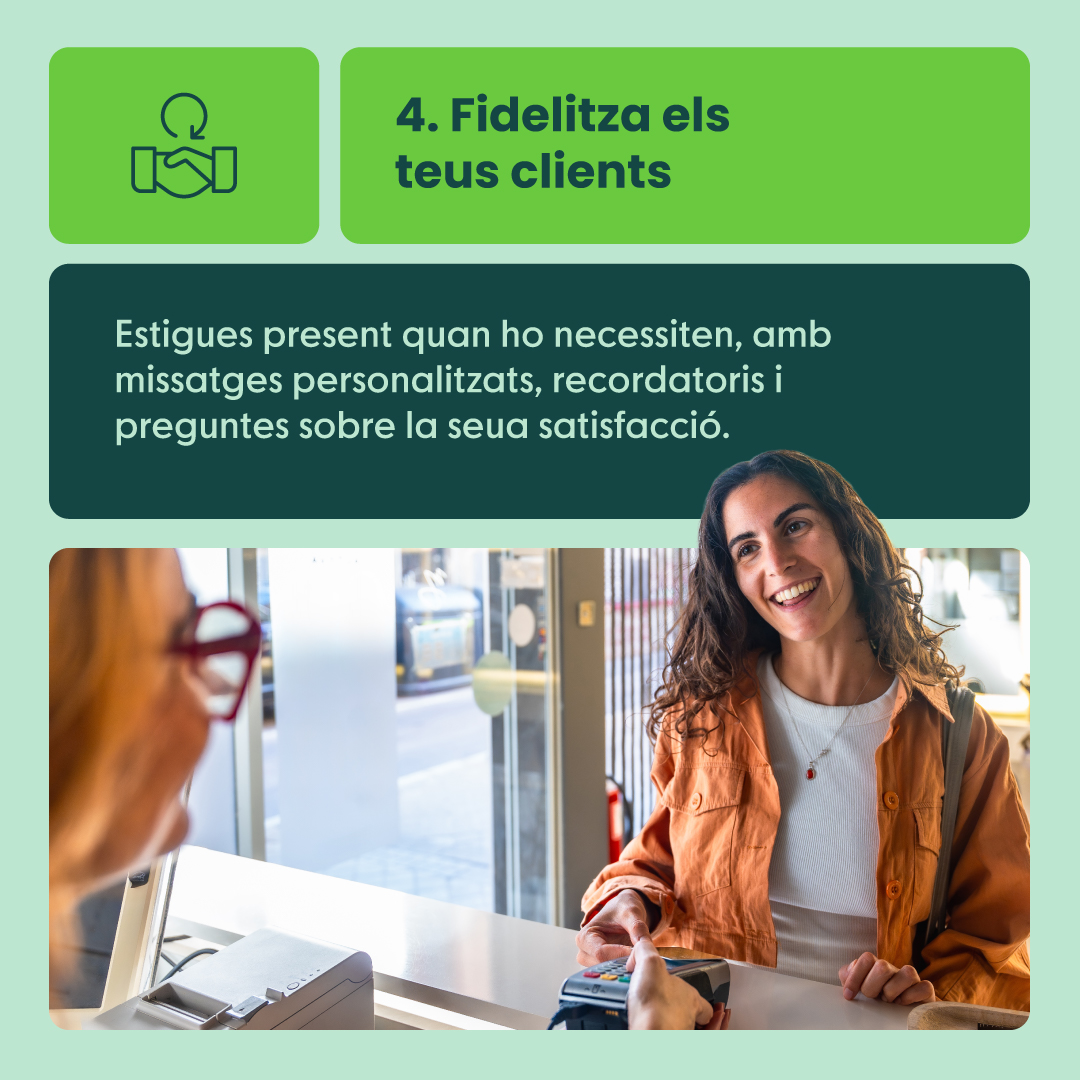 caixapopular's tweet photo. 4 consells de marketing per a autònoms fora de sèrie! 💡

- Cuida el teu contingut digital
- Respon ressenyes i missatges
- Sigues visible, clar i constant
- Fidelitza els teus clients

Passa les imatges del carrusel i descobreix les claus per a fer créixer el teu negoci! 👇 https://t.co/YPp4GUDVY3
