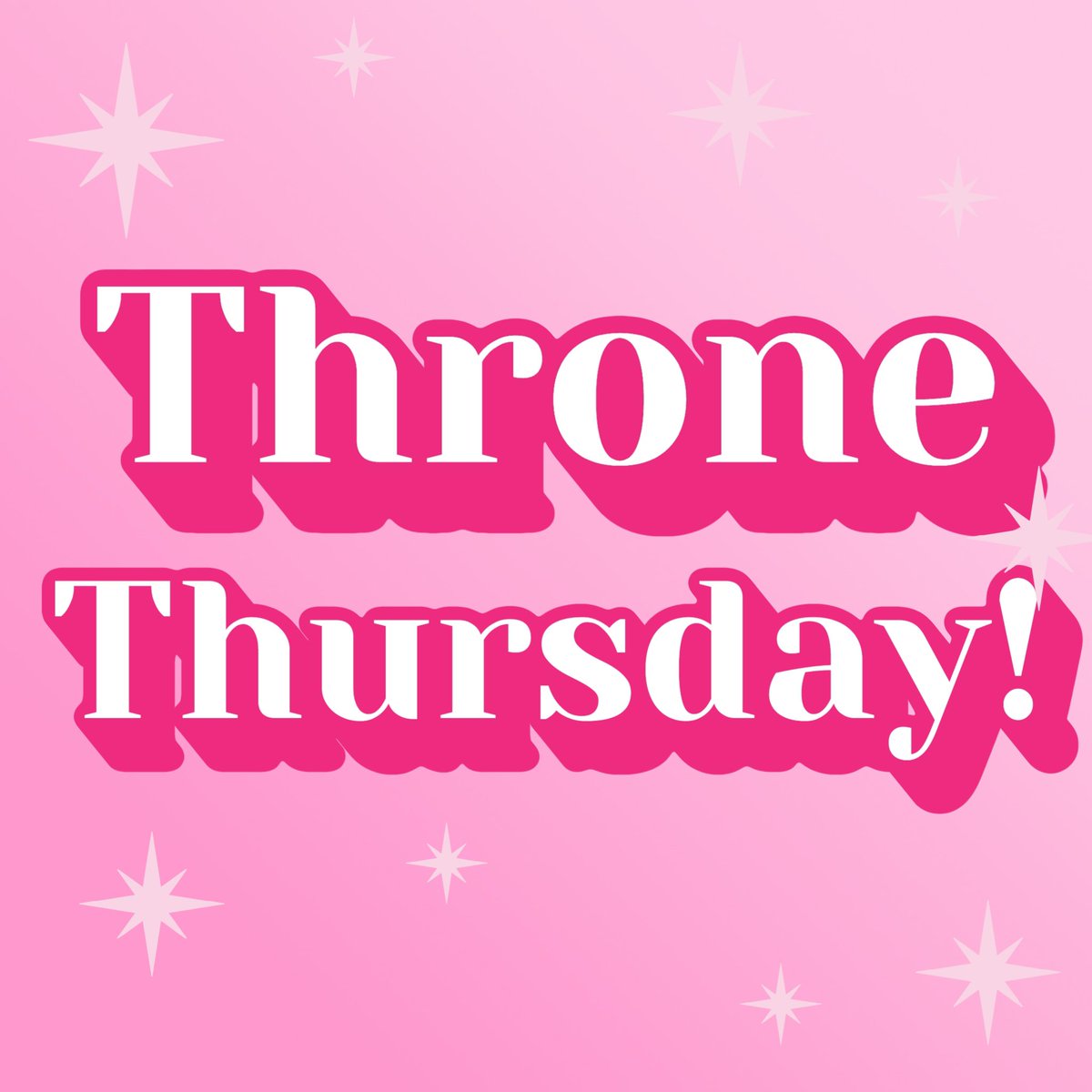 discodeathqueen's tweet photo. It’s Throne Thursday! 🎉

Dommes, quote or comment your throne link and subs, peruse and send!

(yes I made this lil graphic in Bazaart don’t come for me) https://t.co/8D8fNv6Rrt