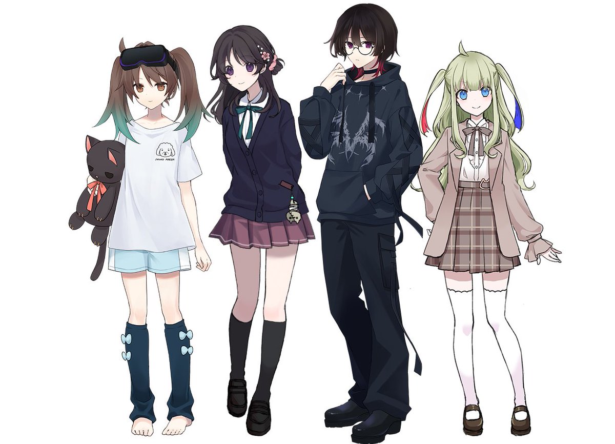 SOPHIAMITYLAB's tweet photo. レギュラーメンバーの紹介は以上です！
こちらのキャラクターたちがどんな物語を繰り広げていくのか、お楽しみに！
#CascadeFault #カスケード・フォルト #SophiamityLab #IndieGameDev #個人開発 #インディーゲーム https://t.co/lIJyRNSACE