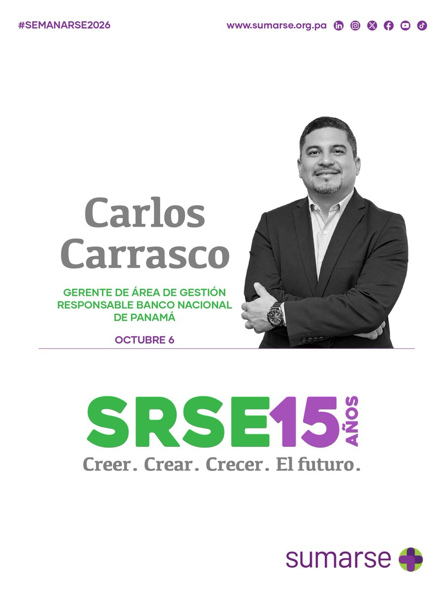 Sumarse's tweet photo. En la #SemanaRSE2026 exploraremos cómo el voluntariado puede convertirse en una herramienta estratégica de sostenibilidad, conectando personas, propósito y alianzas.

Espacio auspiciado por @banconalpa 

➡️Agenda y registro aquí https://t.co/Knc1iRrEF5

#CreerCrearCrecerElfuturo https://t.co/vNuONIH137