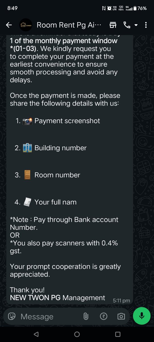 Ankit1_5976's tweet photo. Waah modiji waah! upi ke charge to consumer ko pay nhi karna tha na ? Ye pg wala to humse hi maang rha hai, kuch kehna iska ? Kuch karoge?ya ab hame hi consumer court ke dhakke khilwane hai? Mr. Modi?  @narendramodi @nsitharaman @PMOIndia @CJP_for_India  @RahulGandhi https://t.co/5g9fVKb7I7
