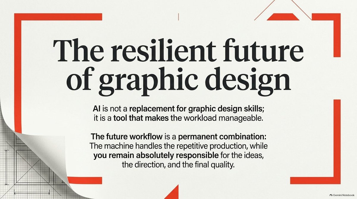 graphicdesignju's tweet photo. The Resilient Future of Graphic Design
https://t.co/UK6ClBTKd7
#GraphicDesign #GraphicDesign #GraphicDesigners #AIforDesigners #ArtificialIntelligence #GraphicDesignTools #DesignWorkflow #AITools #DesignTechnology #Tips #learnhowto https://t.co/l0ksPXx07F