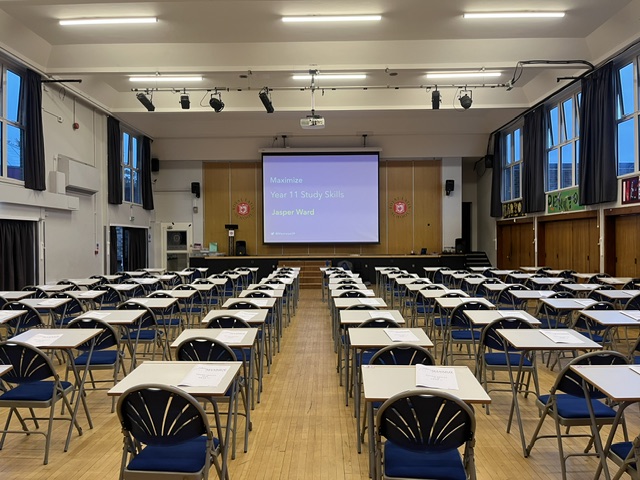 MaximizeYP's tweet photo. A great day @TheRoyalLatin this week, a very special school in Buckingham, founded in 1423!  Two brilliant groups of Year 11.  They were an absolute credit to themselves, their teachers and their parents! https://t.co/eaK2ElGJ95