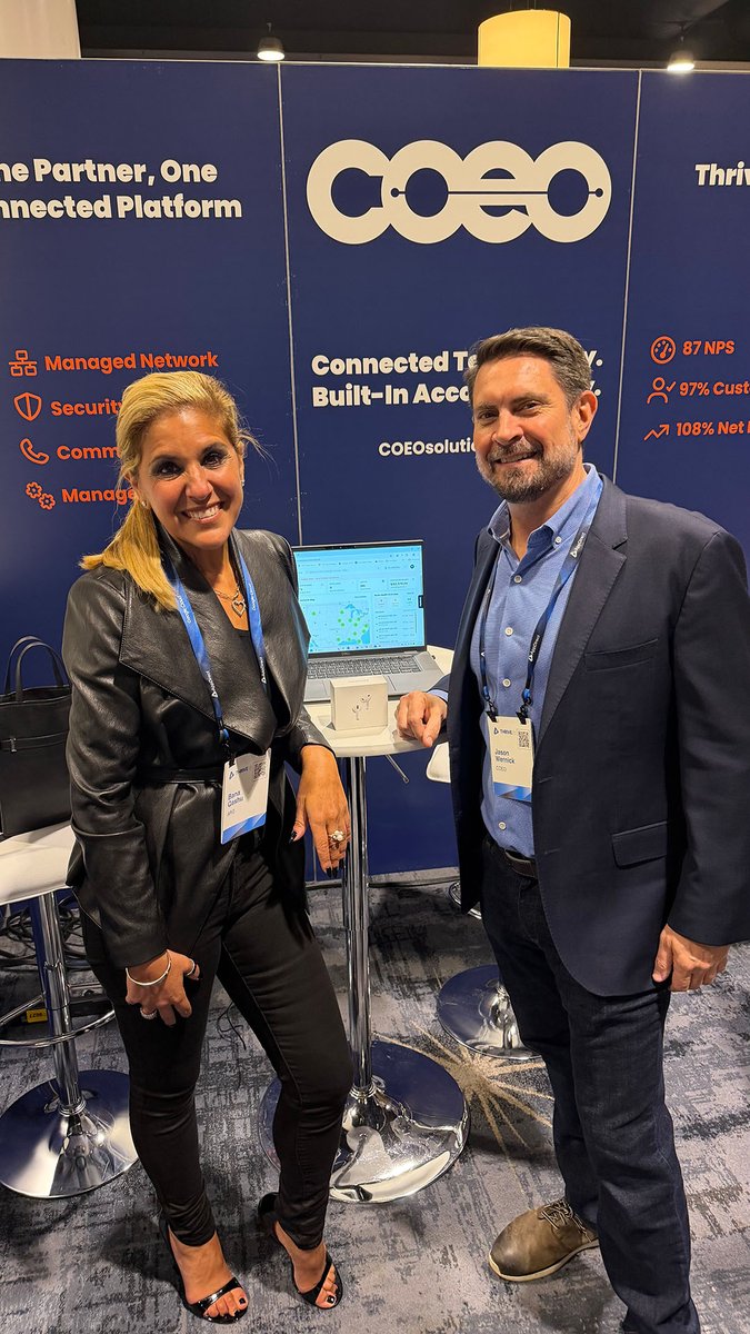 coeosolutions's tweet photo. Congratulations Bana Qashu on winning Day 1 of our @AppDirect Thrive raffle! Enjoy your new AirPods Pro 3!
Stop by the COEO booth for your chance to win our Day 2 prize, an iPad Pro!
#Thrive26 https://t.co/w9WUoCQzs6