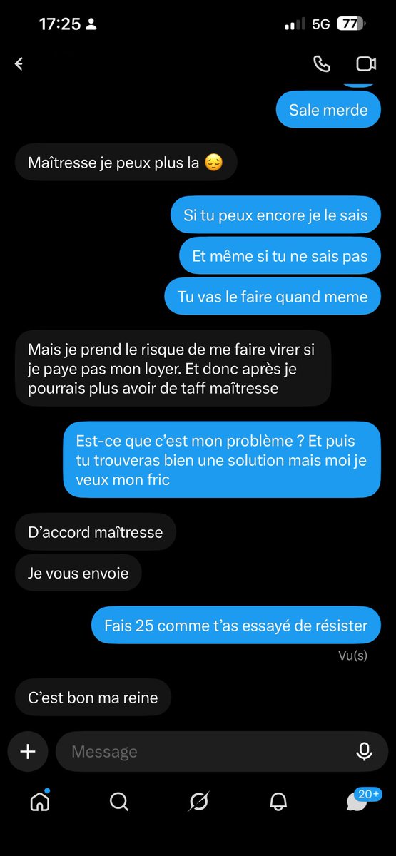 DominacarlaD's tweet photo. Oui il a reçu sa paye et oui il va galérer tout le restant du mois, mais son fric est mieux sur mon compte non ? https://t.co/BKkBk07iu6