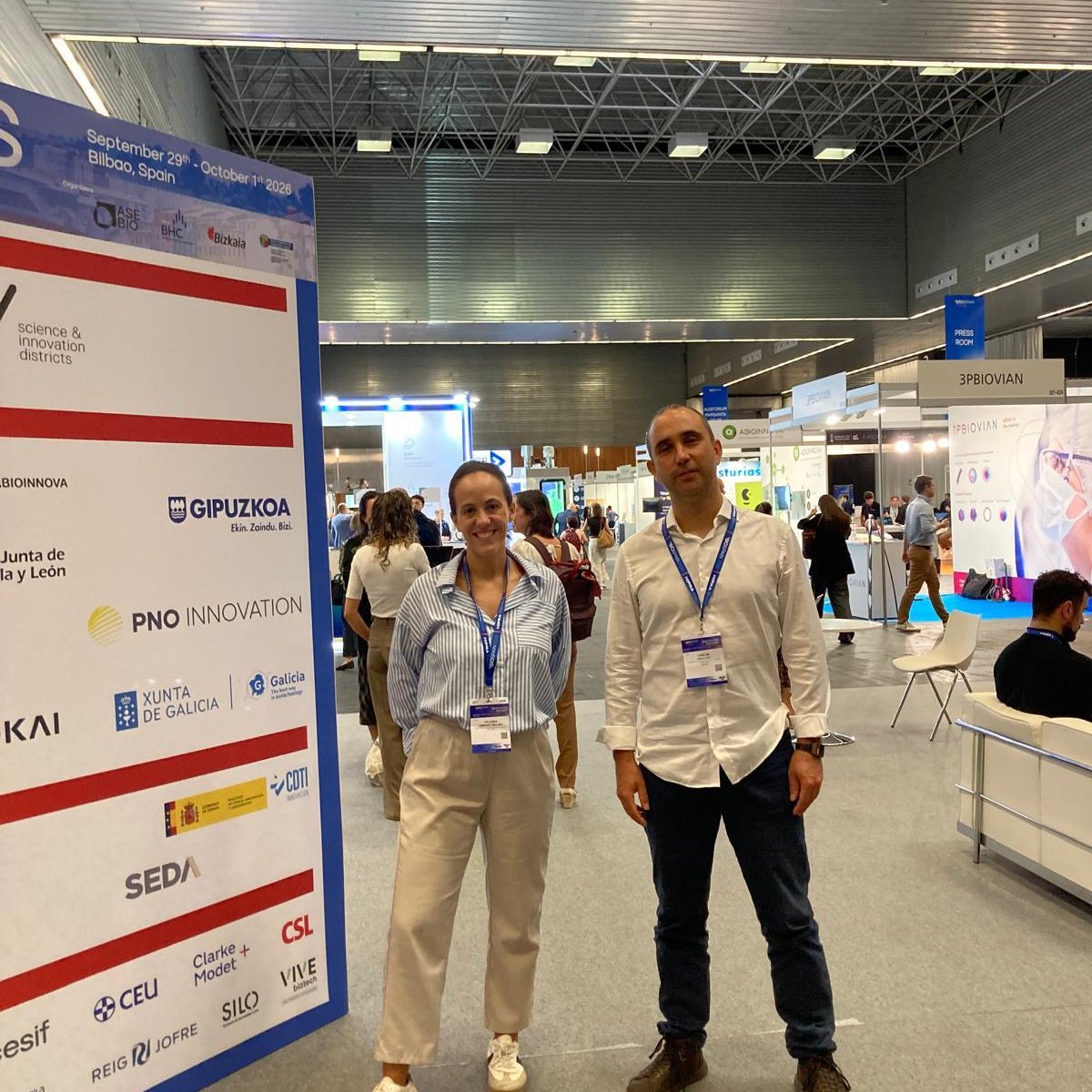 NeuroAlc's tweet photo. 🧬 IN.Pulse, la Unidad de Innovación del @NeuroAlc , ha participado en #BioSpain2026, la mayor feria biotecnológica de España 👏
Un espacio para acercarnos al sector industrial e impulsar la transferencia de nuevas terapias, herramientas de diagnóstico y otras tecnologías🔬 https://t.co/2xQGukxHgp