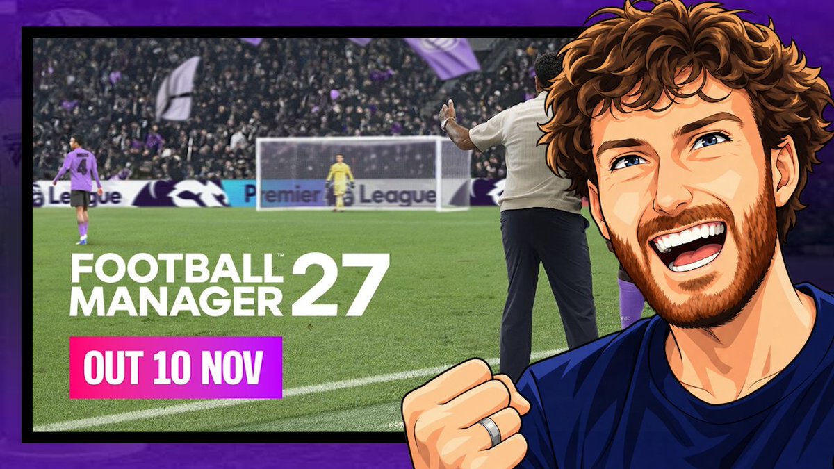 luhatv's tweet photo. FM27 erscheint am 10. November | Football Manager News

📺 https://t.co/lUYLZHhw99

#FootballManager #FM27 https://t.co/GXSpJU8lkh