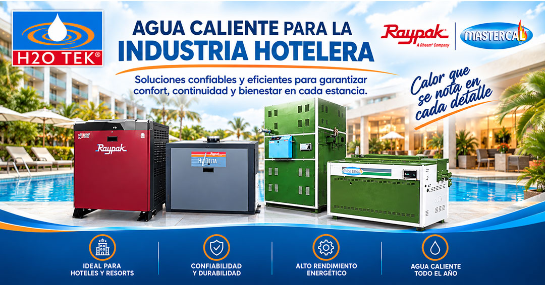 h2otek's tweet photo. ♨️ AGUA CALIENTE PARA LA INDUSTRIA HOTELERA
En H2OTEK contamos con soluciones de calentamiento de agua para hoteles, resorts y proyectos que requieren confiabilidad, eficiencia y suministro de agua caliente durante todo el año.

#H2OTEK #AguaCaliente #IndustriaHotelera #Hoteles https://t.co/kAHMXw0cke
