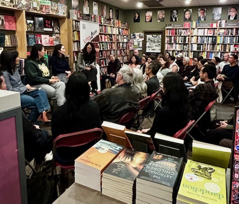 Ex_Lit_Prof's tweet photo. Had a wonderful time at LiterASIAN! It was a delight to read from THE BREAKWATER while sharing the stage with Wiley Wei-Chiun Ho, Chuqiao Yang &amp; Jamie Chai Yun Liew. @cormorantbooks @TRFNews @literASIAN https://t.co/Sikk21GzlM