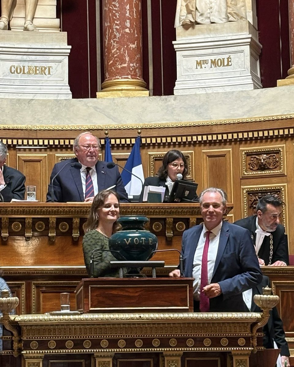 RenaudMuselier's tweet photo. Conformément à mes propos de campagne, j'ai voté pour @gerard_larcher, brillamment réélu président du Sénat et je siège dans la majorité sénatoriale.

Le Sénat va avoir un rôle important, dans les mois et les années à venir. J'y pèserai de tout mon poids pour aider notre pays 🇫🇷 https://t.co/5JwnzhG646