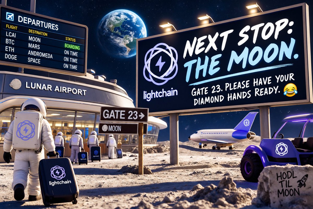 CrypJoe007's tweet photo. Gate 23… here we come. 😂🚀🌕
#LCAI #Crypto https://t.co/IDaqnG2UH5