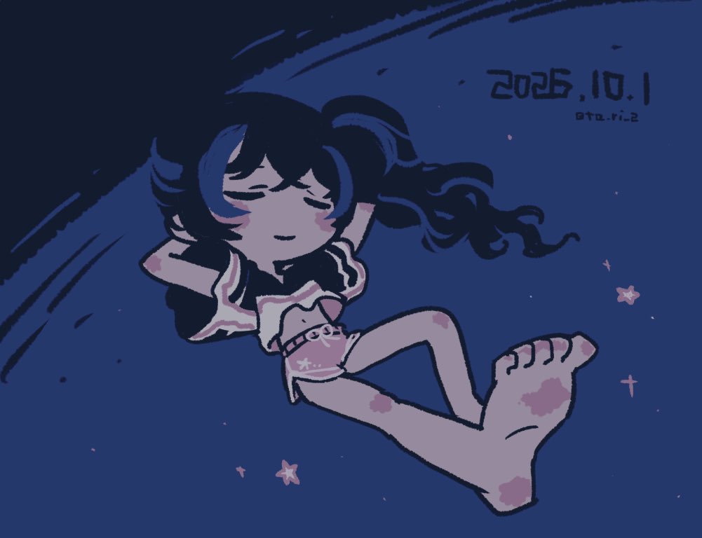 ta_ri_2's tweet photo. 夜ふかしすい
#skst_1h_drawing https://t.co/XLkwA2Mxvm