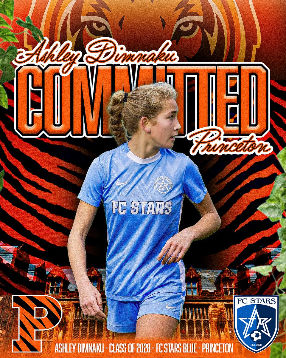 starsofma's tweet photo. COMMITTED✍️

Congratulations to Ashley Dimnaku (‘28) on her commitment to play Division 1 soccer at Princeton University!

#ProvenPathway #StarsNation https://t.co/6QFgqnrAN0