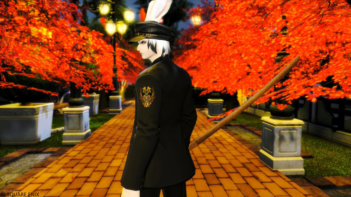 WolframMithril's tweet photo. #おはうさ       

とときのお庭が秋仕様になったので覗いてきた。
FCの庭もそのうち秋仕様にせねばならぬ。
原型はそのままにしてほしいという事だったので、木だけ変える作業だけど！気に入ってもらえてると嬉しい。

#FF14 #ヴィエラ https://t.co/nJGhmTptUH