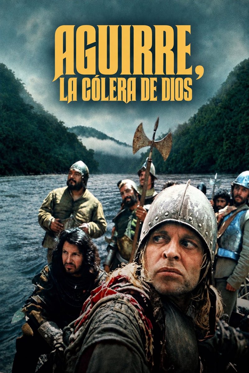 dapecorts's tweet photo. Aguirre: la cólera de Dios (1972). Werner Herzog https://t.co/Oe4oYgEW4U