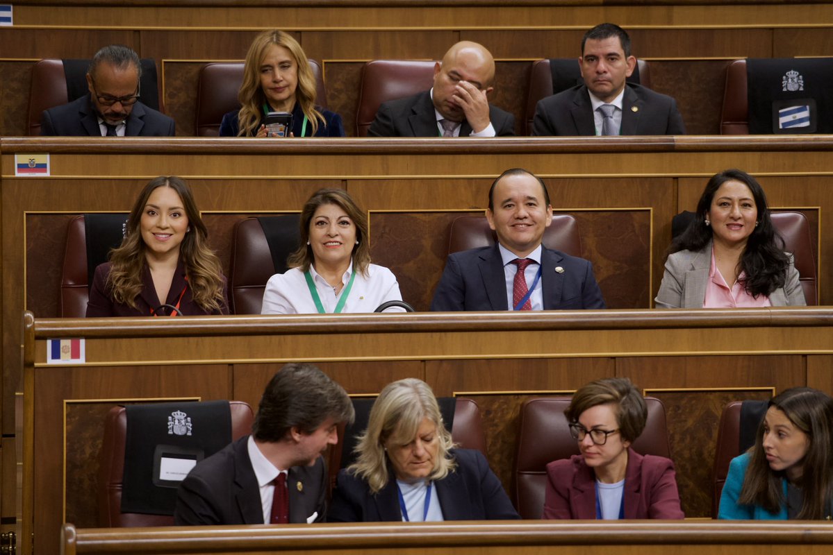 jimmyblacio_ec's tweet photo. Participamos en el XII Foro Parlamentario Iberoamericano con una tarea clara: escuchar lo que funciona, compartir lo que Ecuador está haciendo y construir alianzas que nos permitan avanzar.

Seguridad, tecnología, desarrollo y cooperación son desafíos que ningún país resuelve aislado.

Venimos a representar al Ecuador, pero sobre todo a buscar herramientas que puedan convertirse en resultados para nuestra gente. 🇪🇨