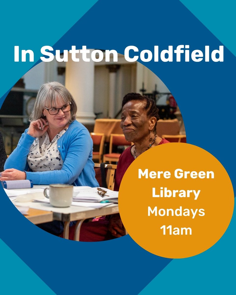 thereaderorg's tweet photo. New Shared Reading groups this month 📖

Kollectiv Arts Centre, Folkestone
Saturdays (fortnightly) 2pm

Mere Green Library, Sutton Coldfield
Mondays 11am

Hereford Town Hall
Thursdays 2.30pm

Amnesty Bookshop, Hammersmith
Fridays (fortnightly) 10am https://t.co/9sUMmvFBWU