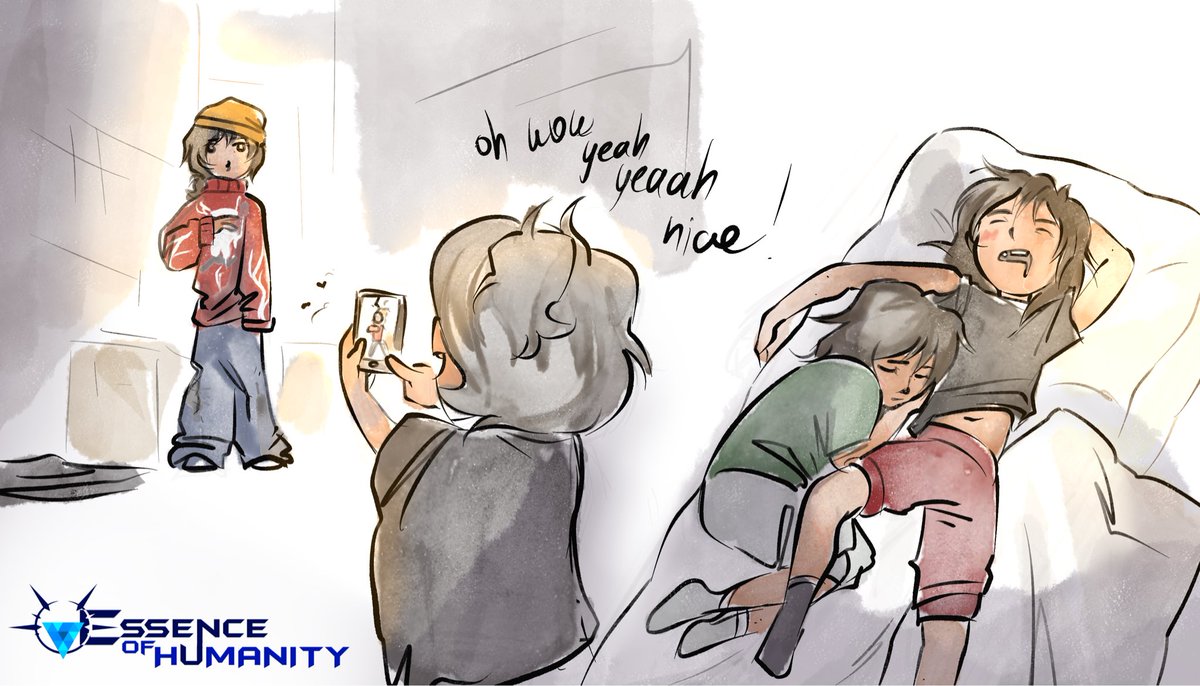 Eohanimated's tweet photo. Things to do in 2057 

#art #indieproject #originalcharacters #essenceofhumanity https://t.co/pRSoLxCdAH