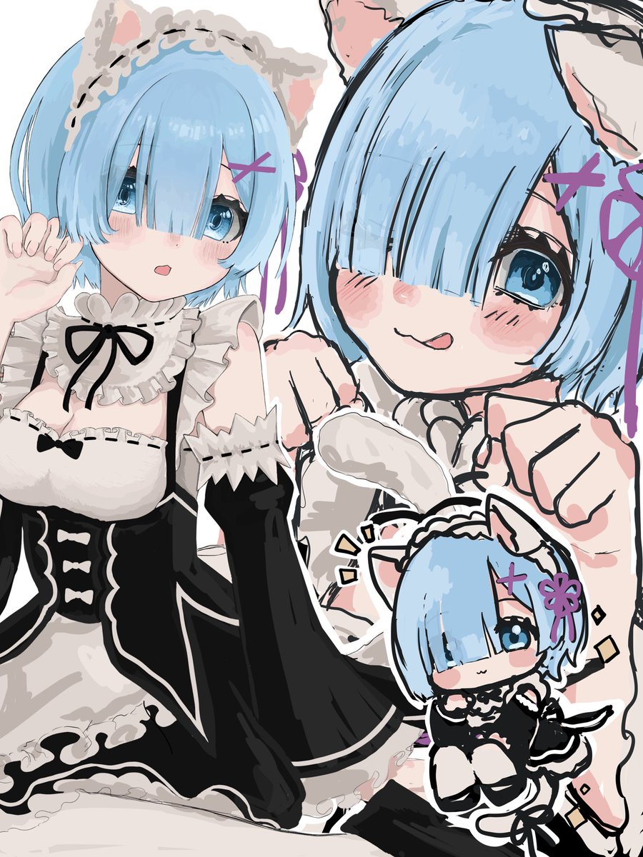 ___ancoo's tweet photo. wip
レムで初めての詰め込み絵描いてみる𖤐´-
 #リゼロ  #rezero https://t.co/OZNh7r9Ego