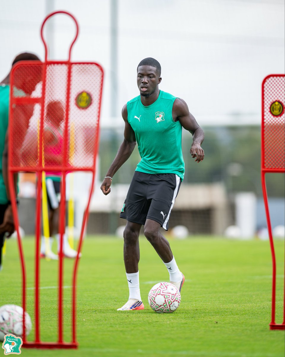 equipenatciv's tweet photo. 🐘🔥🇨🇮 Les Éléphants poursuivent leur préparation avant la rencontre amicale face aux Lions Indomptables du Cameroun ! Séance d'entraînement ce jeudi 1er octobre à 11h.

#CIVCMR #TousDerrièreLesÉléphants #LesÉléphants #FIF https://t.co/fFk0tc6w3d