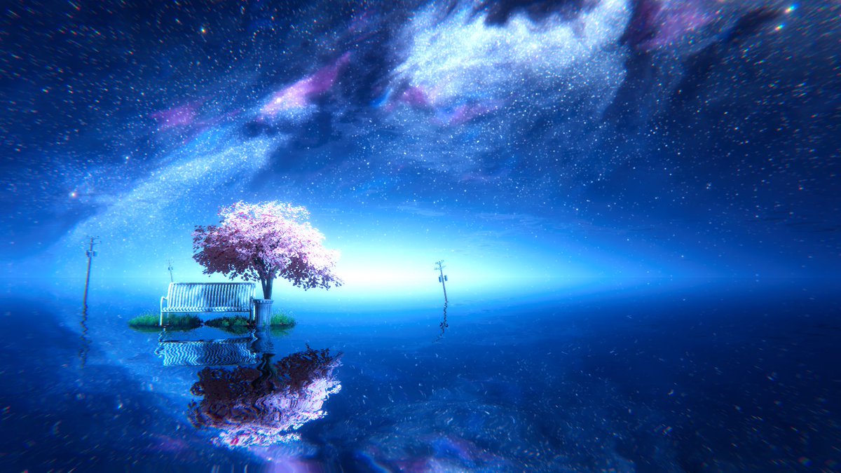 UncleB90009062's tweet photo. Night version
📸✨🌏World: No Reason ⁄ 理由もなく
👤Author: _Harim

#VRChat #VRChat_world紹介
#VRChatPhotographer
#VRChatPhotography https://t.co/1RSxpypVqG