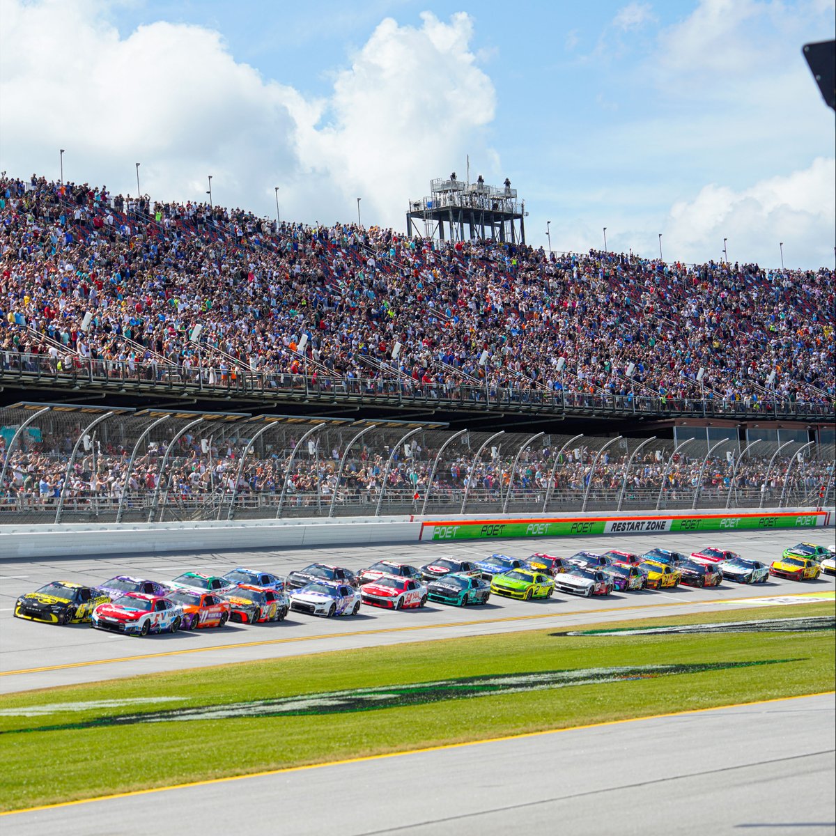 NASCAR's tweet photo. NEWS: NASCAR officials announce changes to the Cup Series' superspeedway package ahead of @TALLADEGA.