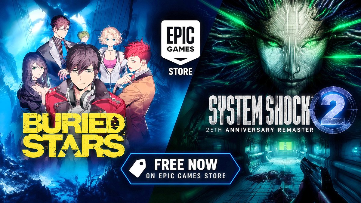 gamershhh_vika's tweet photo. Give from @EpicGames
https://t.co/0k1tPRh49H
https://t.co/2fXN7wznuk
Till 08 Oct. 😊😉
#epicgames #Giveaway #BuriedStars #SystemShock2 https://t.co/5NkydTIiA5